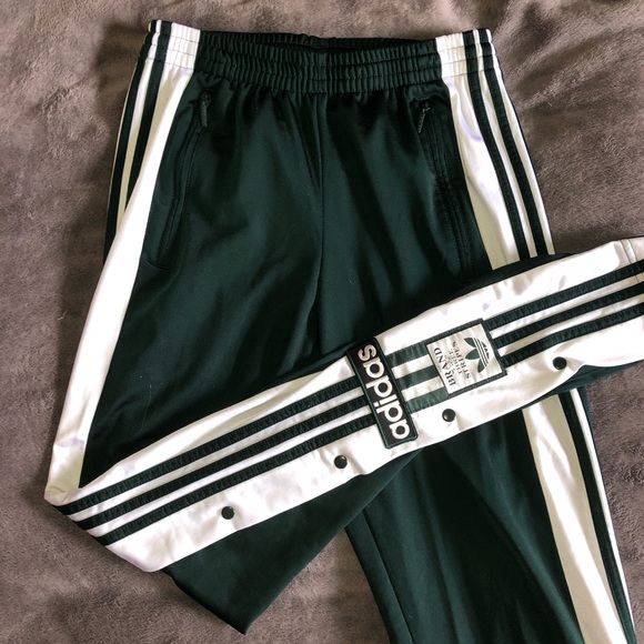 dark green adidas tracksuit